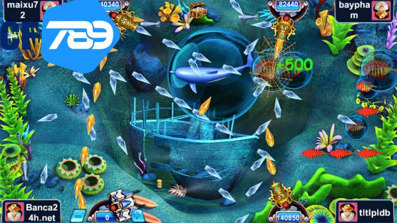 Kho game bắn cá kịch tính tại CF789 đang chờ người chơi trải nghiệm
